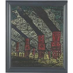 Dorr Bothwell - "Invasion" painting SFMoMA