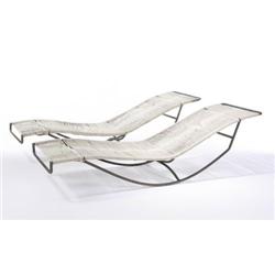 Walter Lamb - Pair of chaise lounges