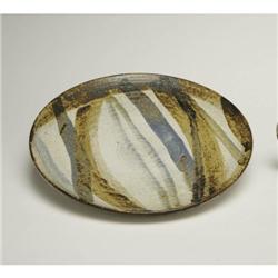 Paul Soldner - Slip glazed charger