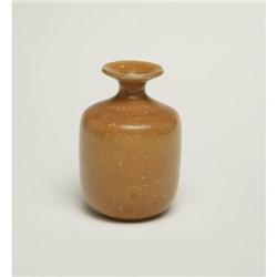 Laura Andreson - Porcelain vase (brown wit