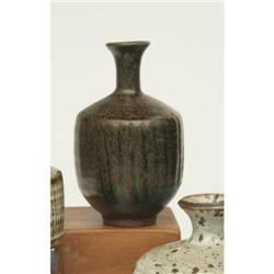 Laura Andreson - Stoneware bottle form vas