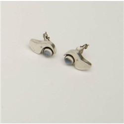 Margaret de Patta - "Sterling Eyes" earrin