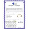 Image 2 : Genuine 5.5 ctw Amethyst Bracelet 14KT White Gold - REF-96W4Y