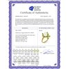 Image 2 : Genuine 2.65 ctw Pearl & Peridot Ring 14KT Yellow Gold - REF-28P5H