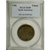 1781 TOKEN North American Token XF40 PCGS