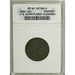 1809/6 1/2 C XF45 ANACS