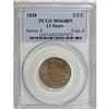 Image 1 : 1828 1/2 C 13 Stars Brown MS64 PCGS