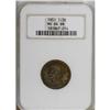 Image 1 : 1851 1/2 C Brown MS64 NGC