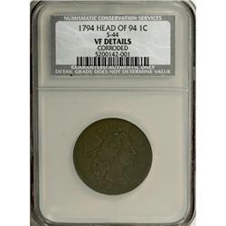 1794 1C Head of 1794 VF20 CSN