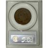 Image 2 : 1820 1C Large Date Brown MS62 PCGS
