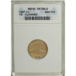 1857 1C MS60 ANACS