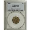 Image 1 : 1860 1C Pointed Bust MS61 PCGS