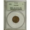 Image 1 : 1866 1C Red and Brown MS62 PCGS