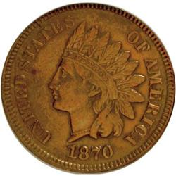 1870 1C XF40 ANACS