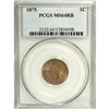 Image 1 : 1875 1C Red and Brown MS64 PCGS
