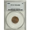 Image 1 : 1885 1C Red and Brown MS64 PCGS