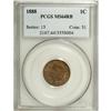 Image 1 : 1888 1C Red and Brown MS64 PCGS