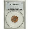Image 1 : 1893 1C Red and Brown MS64 PCGS