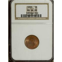 1893 1C Red MS64 NGC