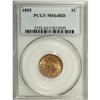 Image 1 : 1895 1C Red MS64 PCGS