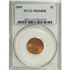 Image 1 : 1899 1C Red and Brown MS64 PCGS