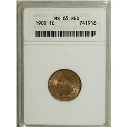 1900 1C Red MS65 ANACS