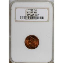 1905 1C Red MS65 NGC