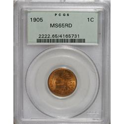 1905 1C Red MS65 PCGS