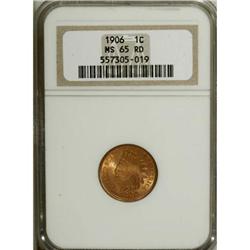 1906 1C Red MS65 NGC