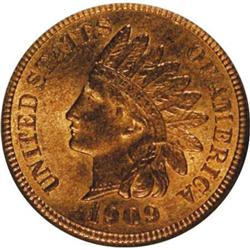 1909 1C Red and Brown MS64 NGC