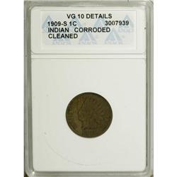 1909-S 1C VG10 ANACS