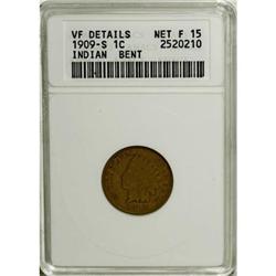 1909-S 1C F15 ANACS