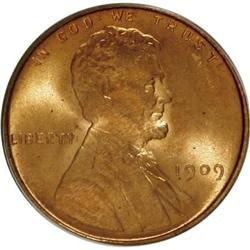 1909 1C Red MS66 PCGS