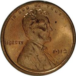 1912 1C Red MS65 PCGS