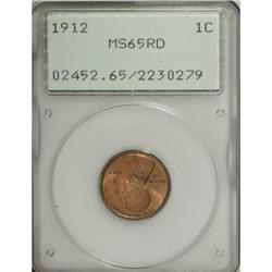 1912 1C Red MS65 PCGS