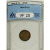 Image 1 : 1914-D 1C VF25 ANACS