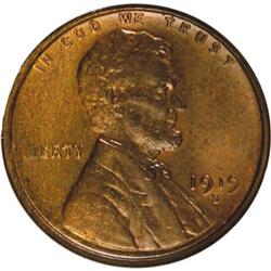 1919-S 1C Red and Brown MS63 NGC