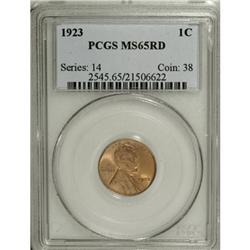 1923 1C Red MS65 PCGS