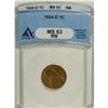 Image 1 : 1924-D 1C Red and Brown MS63 ANACS