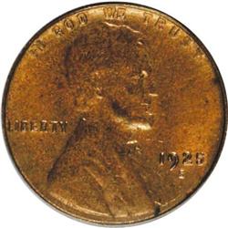 1925-S 1C Red and Brown MS64 PCGS