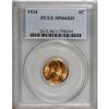 Image 1 : 1934 1C Red MS66 PCGS