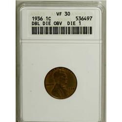 1936 1C VF30 ANACS