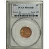 Image 1 : 1954 1C Red MS66 PCGS