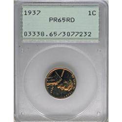 1937 1C Red PR65 PCGS