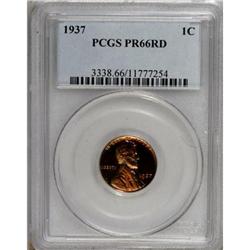 1937 1C Red PR66 PCGS
