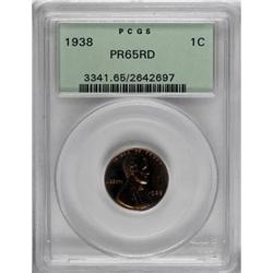 1938 1C Red PR65 PCGS