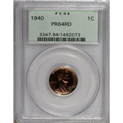 1940 1C Red PR64 PCGS