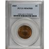 Image 1 : 1865 2C Red and Brown MS65 PCGS