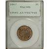 Image 1 : 1867 2C Red and Brown MS63 PCGS