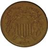 Image 1 : 1871 2C Brown MS63 NGC
